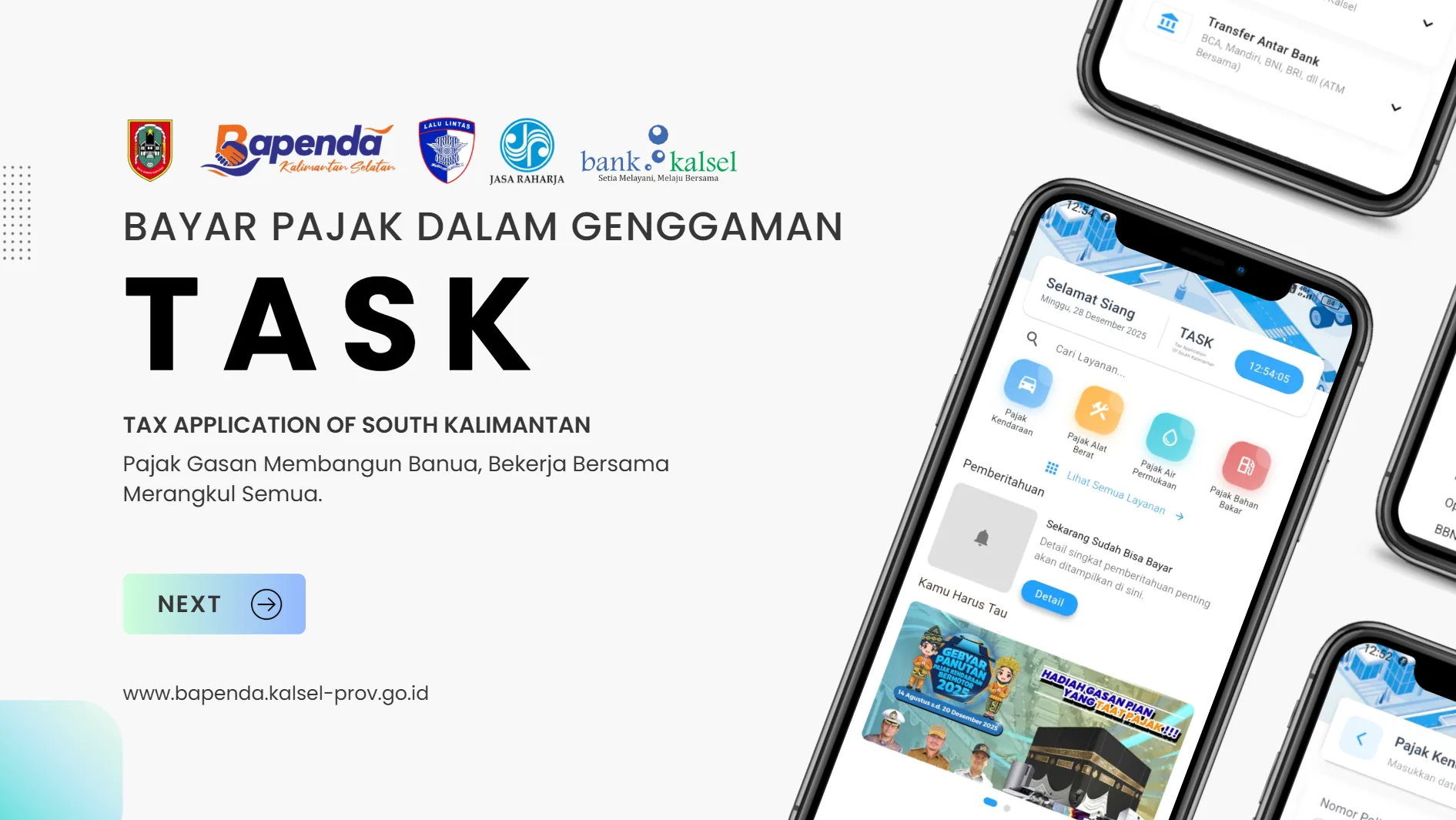 TASK (Tax Application of South Kalimantan) Super App
